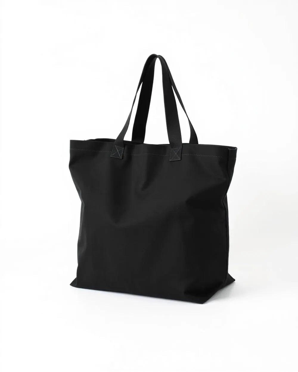 Black Canvas Tote